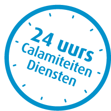 Contact via onze 24 uurs calamiteitendiensten